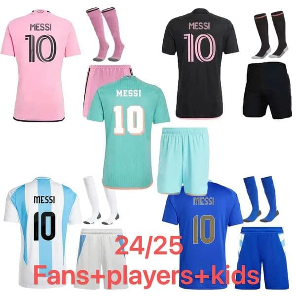 kids football kits 24 25 MESSIS Soccer Jerseys 2024 2025 football shirts