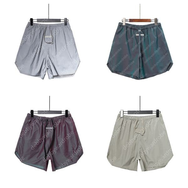 designer shorts men reflective shorts mens shorts designer Letter Printed Sports Short Pants Loose Drawstring Workout Shorts Yoga Swimming Beach short de bain