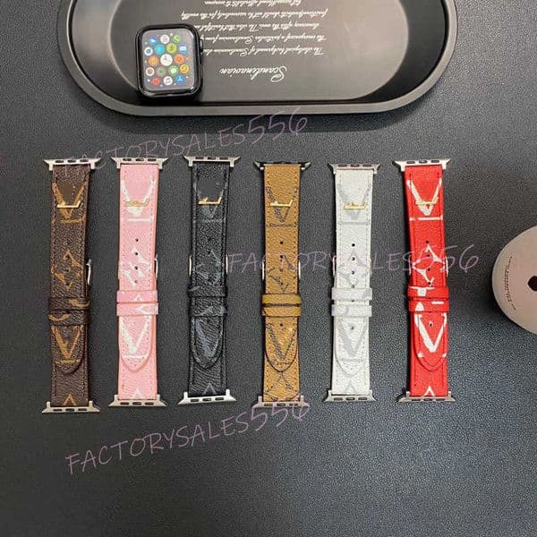 Luxury LU Designer Smart Straps for Apple Watch Band 49MM 41mm 45mm 42mm 38mm 44mm 40mm Gift applewatch series 10 9 8 7 6 5 4 3 2 1 band Fashion Leather Bracelet