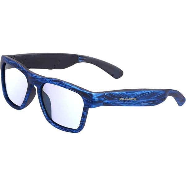 t Glasses Polarized Sunglasses with Bluetooth Speaker Athletic Outdoor UV Protection and Voice Control Unisex Transitional Blue Light Lens