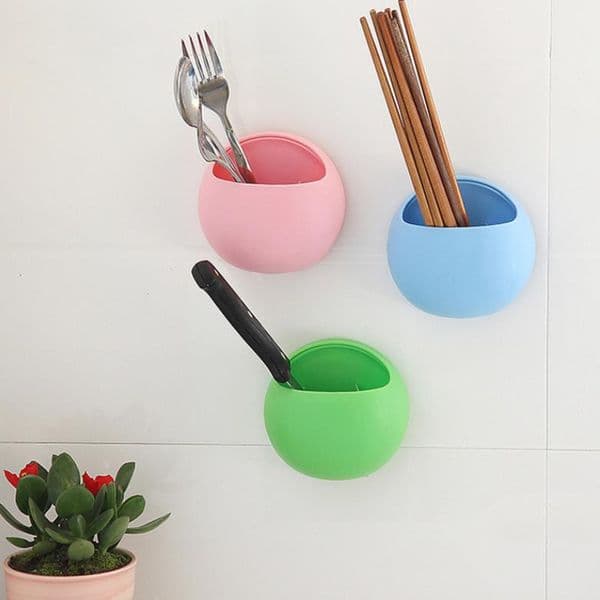 Toothbrush Holder Bathroom Storage Holders Toothpaste Wall Mount Holder Sucker Suction Organizer Cup Rack Office Racks Container ni331
