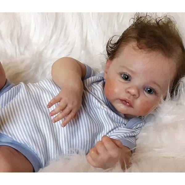 48cm recycled underwear doll grass silicone vinyl with fabric body decoration baby doll suitable for children and girls as a giftXJ250322