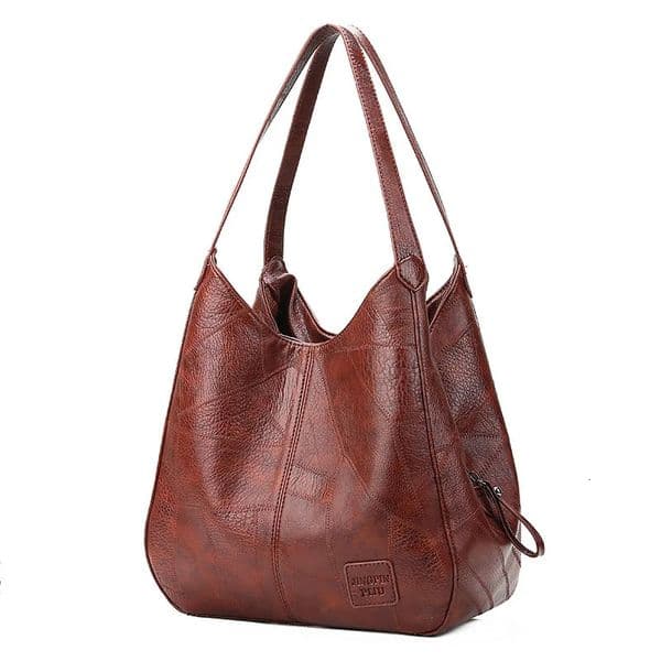 Womens cross bag flexible leather shoulder capacity wild fashion womens shoulder bag Korean style handbag 250318