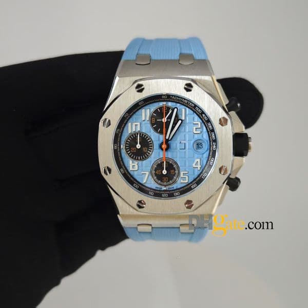 HBF AAAAA Carbon fiber Chronograph Automatic Luxury designer Wristwatches 42mm Mechanical Watches Mens 26238 SUPERCLONE Man watche Montres de luxe a6bf
