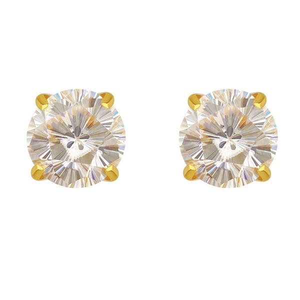 pass diamond tester VVS1 D color moissanite earrings designer for women 925 sterling silver earrings Circular Cherry blossom cutting mens hip hop jewelry gift
