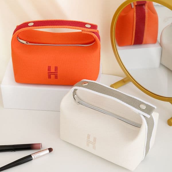 Storage Bags Lunch box travel toilet canvas portable cosmetic bag