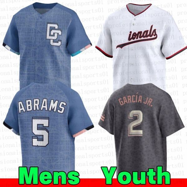 Washingtons 2025 Nationals New City Connect jersey CJ Abrams Baseball