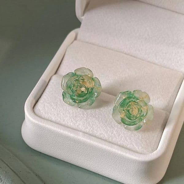 Women's Mini Stud Earrings - 18k Gold-Plated Stainless Steel Party Accessories 2025