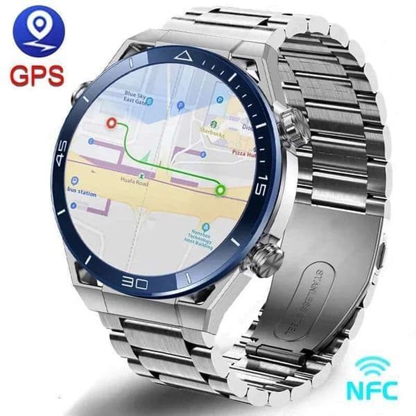 New For Huawei Smart Watch Men Original GT6 Pro AMOLED HD Screen Heart Rate IP68 Waterproof GPS NFC Smartwatches Bluetooth Call