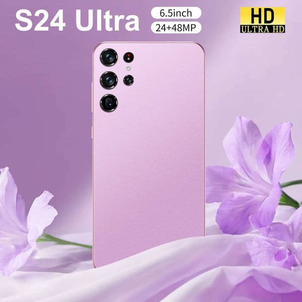 2025 Hot selling S24Ultra 6.5HD 12+512GB smart 5G display 24MP+48MP camera Android 13 phone fingerprint face recognition GPS