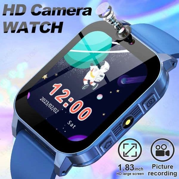 LIGE Kids Smart Watch Learning 140 words telling 8 stories playing 22 games Music Play Camera Children Smartwatch Boys Girls