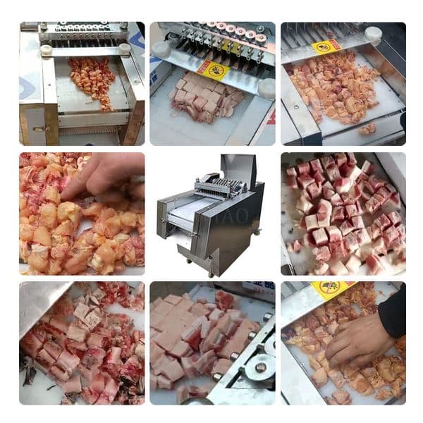 Commercial Fish Cow Steak Frozen Meat Cutter Table Electric Band Saw Bone Meat Cutting Machine