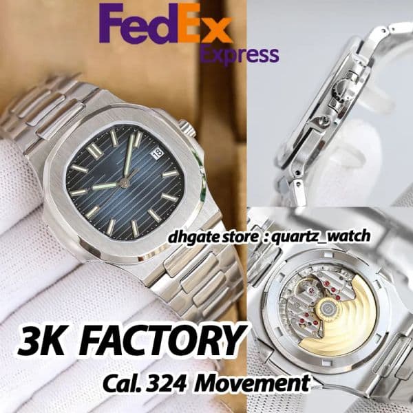 Men Watch Men Designer Watches High Quality montre Top Luxury 3K Factory Mens Watch Automatic Mechanical Super 324 Movement Sapphire Luminous Diving Watch With Box