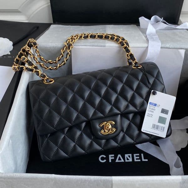 With box designer bag TOP quality womens diamond grid sheepskin handbag single diagonal cross bag classic fashion chain bag square fat small square bag wallet 10A