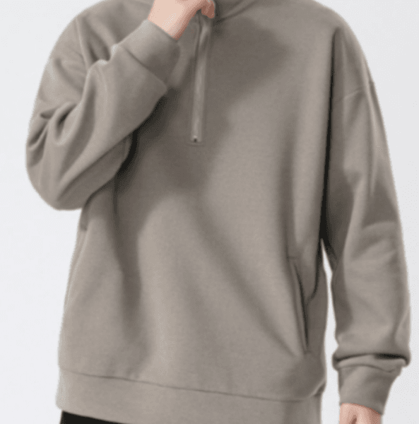 292 Turtleneck Sweatshirt for Men Autumn and Winter Thickened Loose Trendy Solid