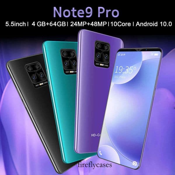 2025 Affordable Note9 Android Mobile with Large Display Screen (5.5 inches) Optimized for Basic Usage Needs