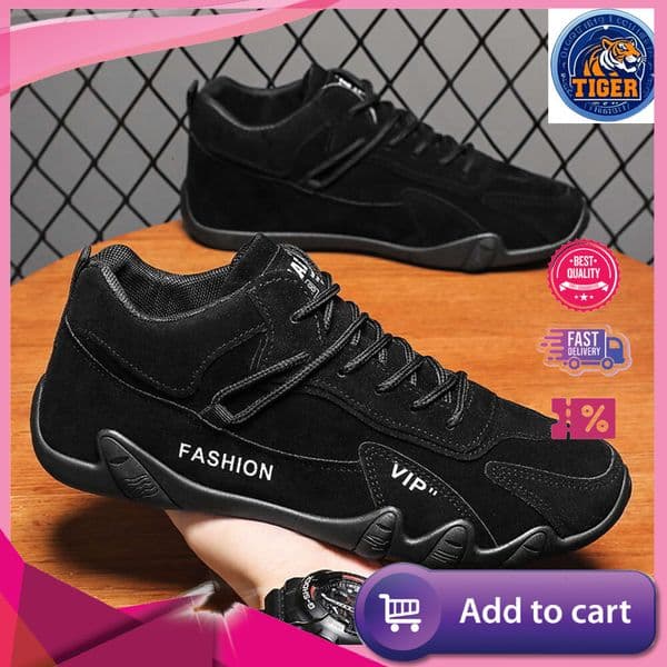 ddmytiger S Casual Men Ankle Fashion Loafers Lace Up Shoes Boots Sneakers Non Slip New Tennis Training Outdoor Shoes