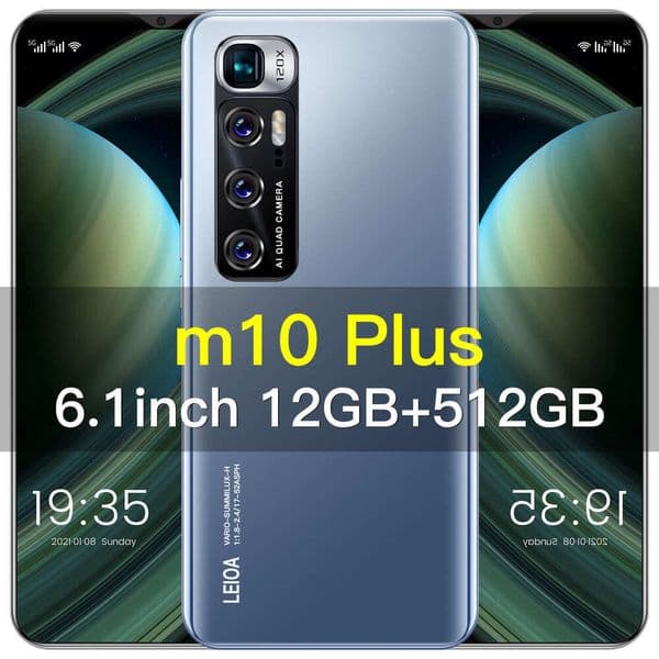 M10 Plus Smartphones with Large 6.1-inch Display - Affordable Choice for Budget-Conscious Users