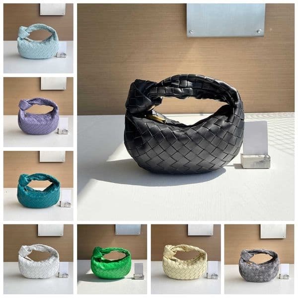 MINI TOTE BAGS Shoulder Bag Womens Handbag Fashion Woven Dinner Bag Candy Colored evening mini Tote Handle Shopping Bag