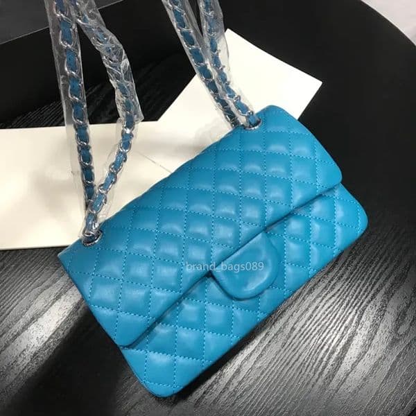 7A Top Fashion Designer Shoulder Womens Classic Flap Solid Color Rhombus High Quality Sheepskin Hardware Accessories Coin Purses Messenger Bags Handbags