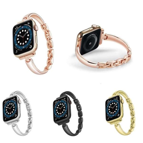 Suitable for metal iWatch1-8 universal minimalist T-shaped bracelet Apple Watch strap