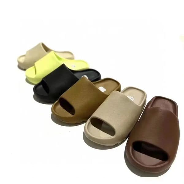 Bebear Men's and Women's EVA Comfortable Super Soft Quick Shower Cloud Summer Sandals Adult Couple with Box Multi Color