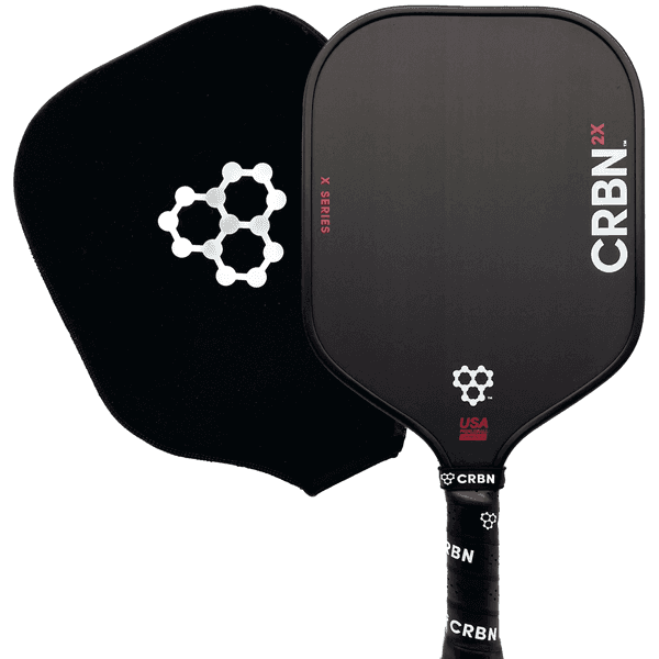 CRBN 2X Power T700 Carbon Fiber Hybrid Pickleball Paddle 14mm honeycomb core Increased Sweet Spot, USAPA Approved for Pro