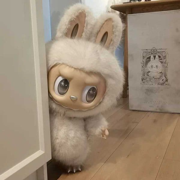 New Arrival 58cm Winter Flip With Me Chicken Angel Diy Pendant Doll Hipper Labubu V1 V2 Toy Birthday Gifts Customized T250516