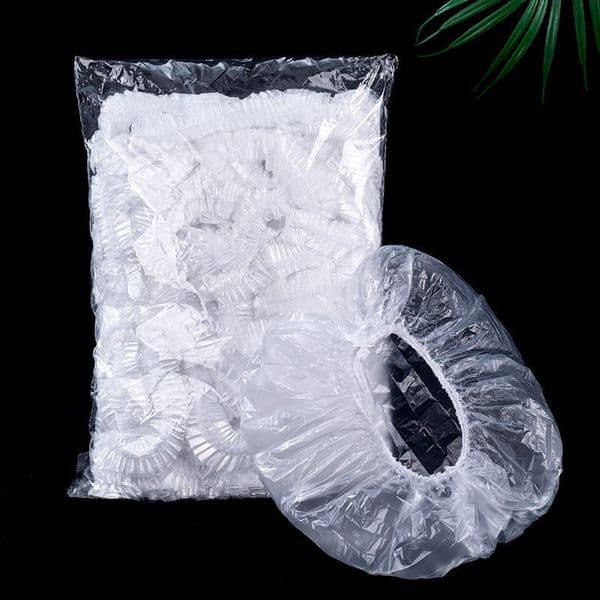 100pcs Disposable Food Cover Food Grade Fruit Vegetable Storage Bag Elastic Plastic Bag Bowl Cup Kitchen Fresh Keeping Bags