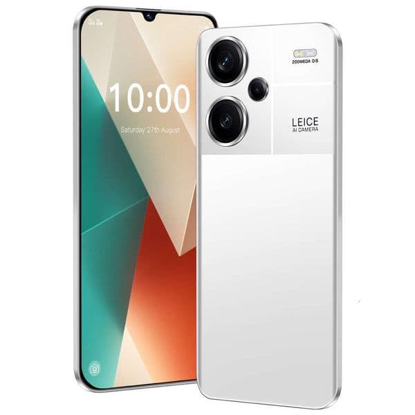 New Note13Pro+ Mobile Smart 7.3-inch Android Smartphone Camera Telephone HD Display Face Recognition 1TB