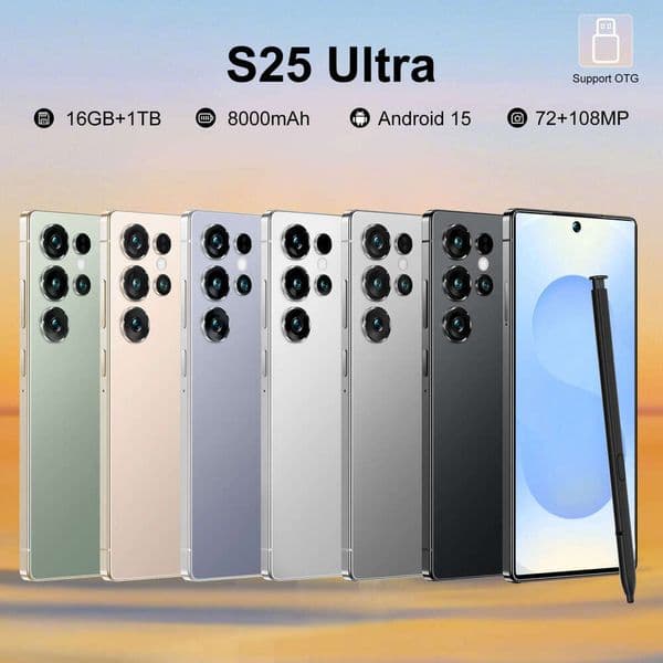 S25 Ultra 2025 2+16GB 6.6-inch Smart Android Phone