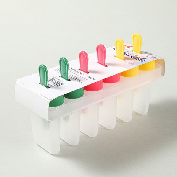 6 handmade round with lids household children's cute popsicles and molds DIY homemade ice cream for 5 yuan