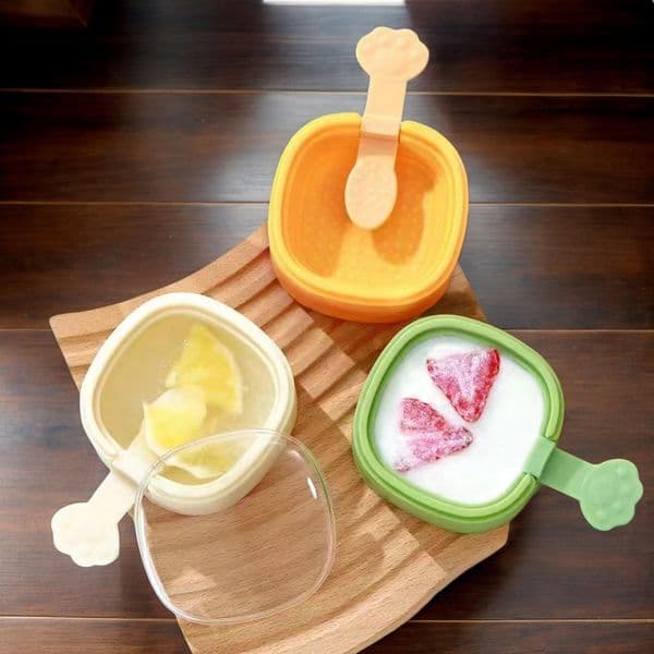 Cat Claw Cream Mold for Personal Use, Food Grade Silicone, Children's Soft Pinch Cream, Ice Stick, Easy to Release Tableware, Popular