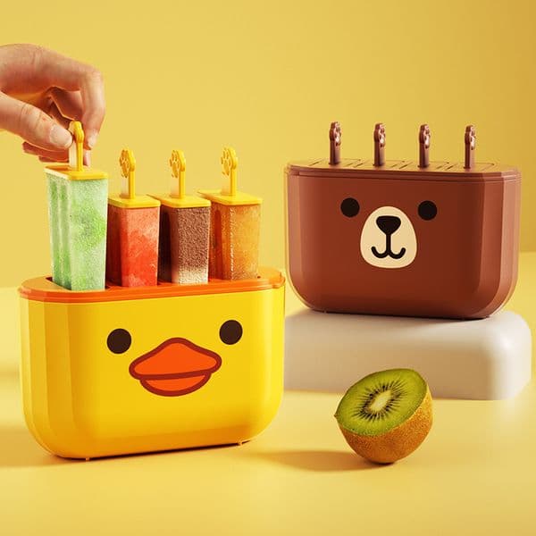 Children's DIY food grade household cream mold, ice grid box, frozen and popsicle mold