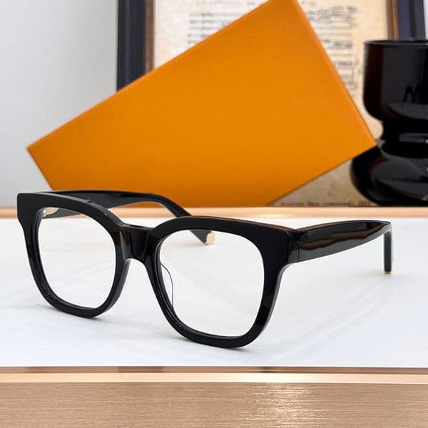 25ss New Women Optical Glasses Square Acetate Frame Reading Glasses Casual Style Outdoor Blue Light Lens Anti Radiation Glasses Z1525