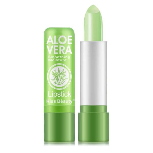 Aloe Lipstick Color Changing Lip Balm Moisturizing Waterproof Anti-chapping Temperature Changeable Lipstick