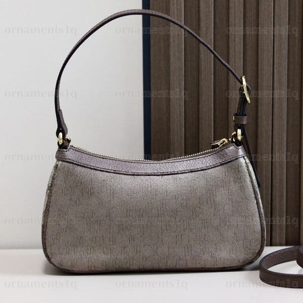 Elegant Split-Leather Ladies' Handbag: Durable Shoulder / Arm Strap Fashion Accessory High-Quality Calfskin Leather Designer Armpit Bag Hobo Shoulder Design AAA