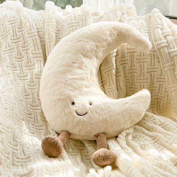 Stuffed Animals jellys Promotional Style Funny Sun Moon Soft Plush Toy Baby Cute 2 Throw Pillow Comfort Dolls Home Decor Xmas Gift Kids fashion