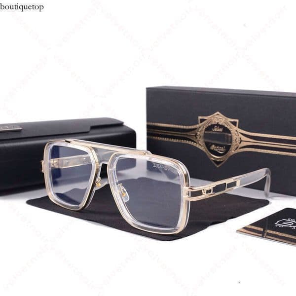 Ditasunglasses Men Vintage Ditaa Sunglasses Square Womens Sun Glasses Fashion Designer Shades Luxury Golden Frame Sunglasses Uv400 Gradient Lxn-Evo With Box d84