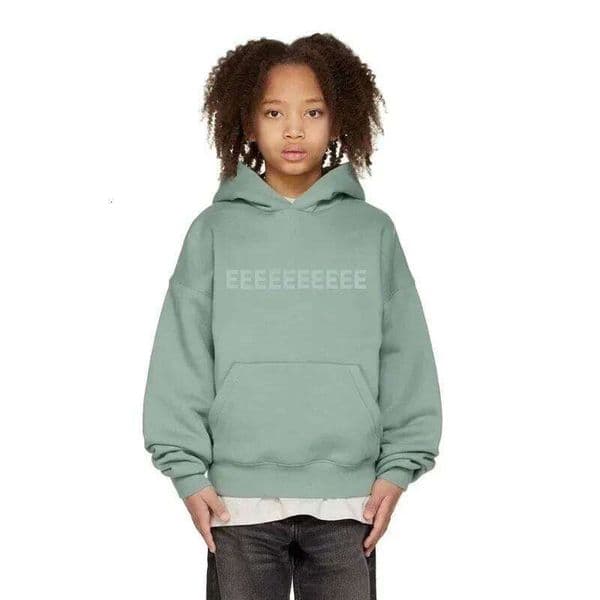 Women's Wear Design Children's Chest 3D Letter Hoodies Designer Brand Boys High Street Hooded Sweaters Girls Loose Tops