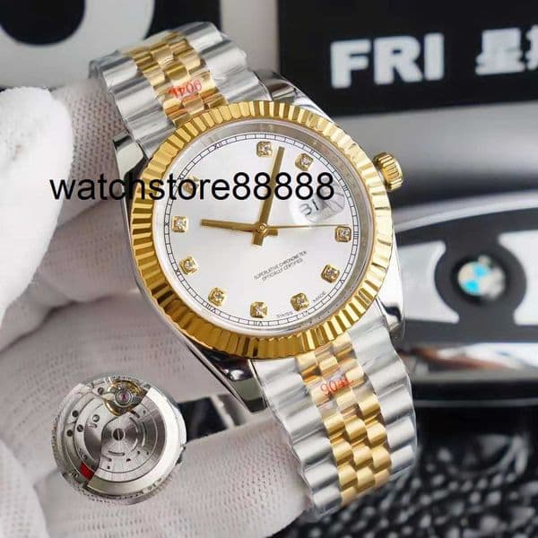 Brand Original 1to1 designer watch Daily Log Mechanical Watch Fully Automatic Mechanical Watch Mens Stainless Steel Strap Calendar