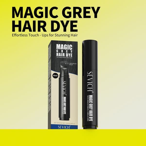 Sevich 20ml Hair Dye Brush Private Label Magic Cover Grey White Hair To Black Brown Hair Color Brush Pen