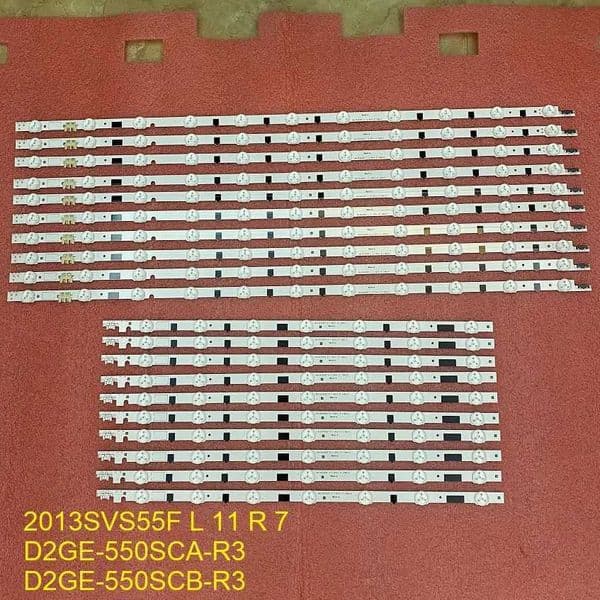 LED Strip For UE55F6100AW UE55F6340SS UE55F6510SS UE55F6670SB UN55F6400AF UE55F7000 UN55F6400 UE55F6800 UE55F5000 UE55F6500 W250530