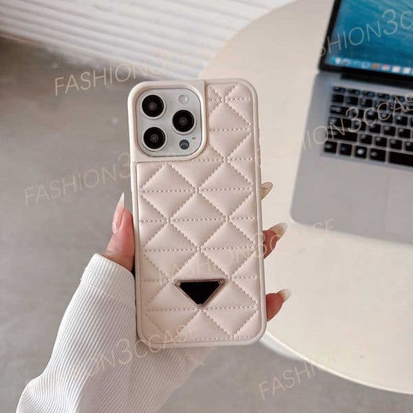 Designers Phone Cases For iPhone 16 Pro Max case 16 15 Plus 14 Pro 13 12 Fashion Creative Triangular Case Luxury Cover