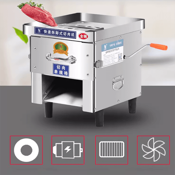 Meat Strip Cutting Machine/pork Meat Slicer Cutter/meat Slicer and Grinder