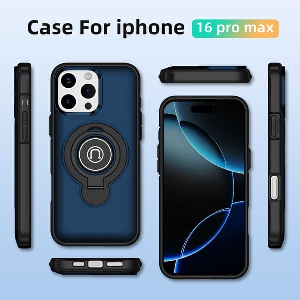 New Model luxury phone case Compatible with Apple 16 Pro Phone Case Push Window Magnetic Stand iPhone 15 Phone Protective Cover 14 free shipping