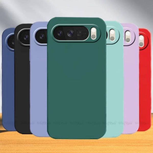 For XL Case Cover Google Capas Original Shockproof Bumper Liquid Silicone Soft Fundas Pixel 10 Pro