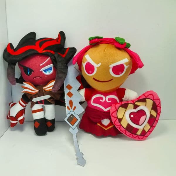 New cross-border gingerbread man kingdom plush toys, red velvet cakes and cookies