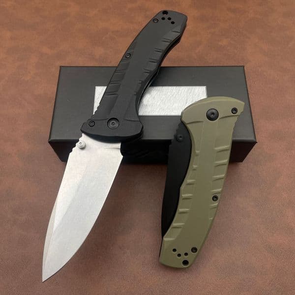 4Models Turret 980 EDC Folding Knife 3.74" S30V Blade, Grivory Handles