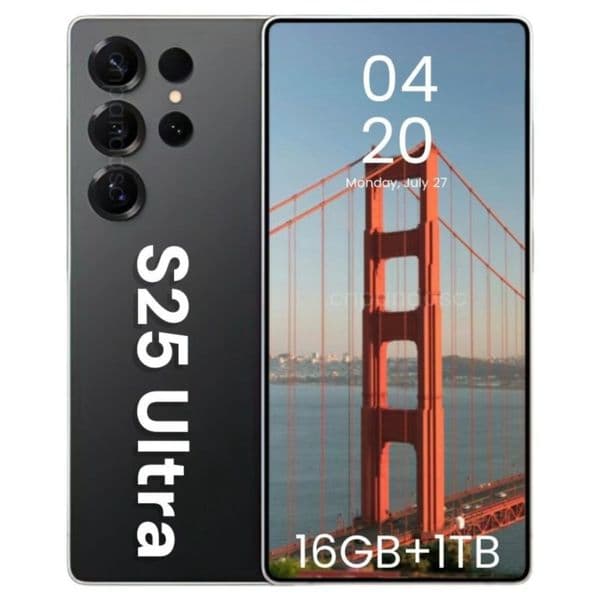 SAM S25 Ultra S24 Phone 5G Smartphone Face recognition Unlock 6.8-inch HD Full screen video Clear display 20MP camera GPS 512GB 256GB phone storage Multiple languages